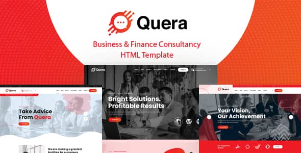 Quera – Business Finance Consultancy HTML5 Template - 