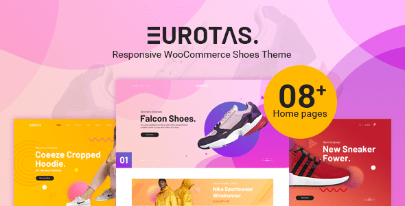 Eurotas v2.0.1 Nulled - Чистая, минимальная тема WooCommerce