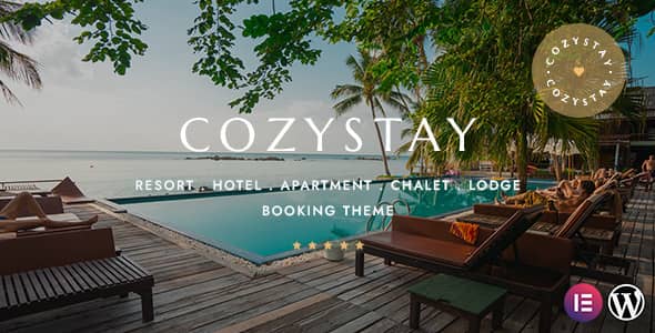 CozyStay v1.4.0 Nulled - Тема WordPress для бронирования отелей