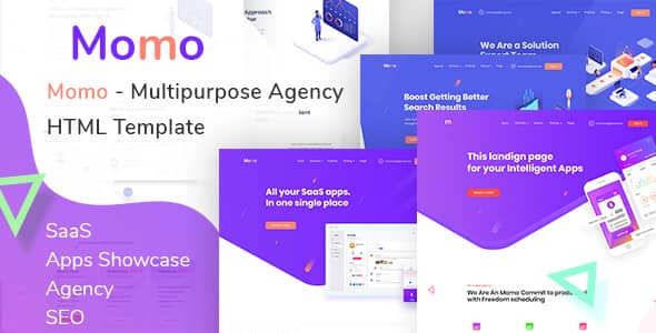 Momo – Multipurpose Agency HTML Template - 