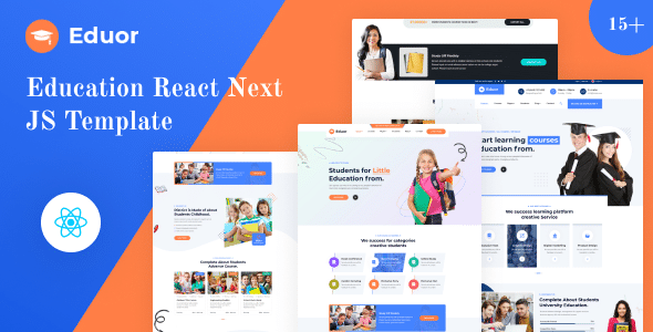 Eduor Nulled - Образовательный шаблон React NextJs