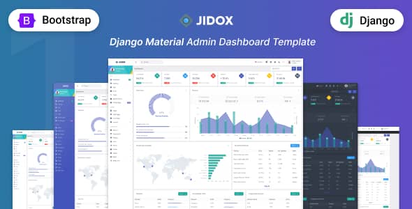 Jidox Nulled - Шаблон панели администратора Django