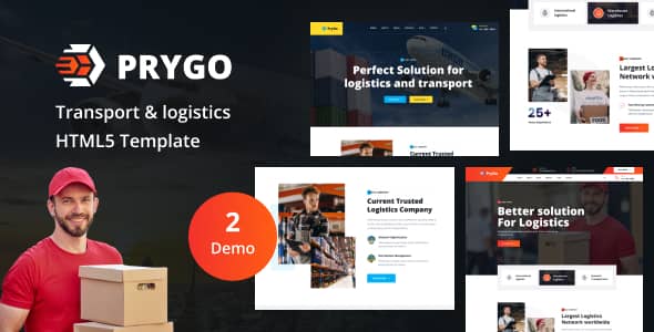 Prygo – Transport Logistics HTML5 Template - 