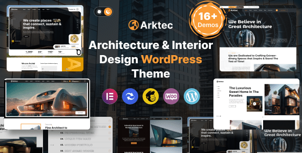 Arktec v1.0 Nulled - Архитектура Интерьер