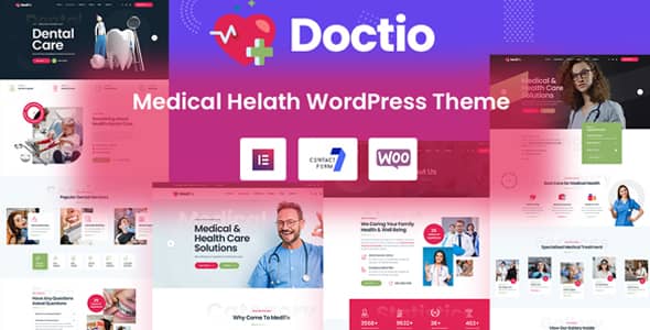 Doctio v1.0.5 Nulled - Тема WordPress о медицинском здоровье