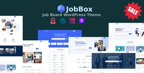 JobBox v1.2.9 Nulled - Тема WordPress для портала вакансий и кадрового агентства