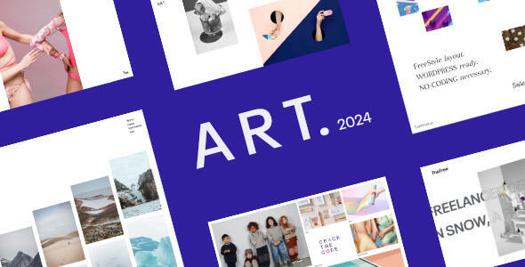 ART v3.12.1 Nulled - Тема портфолио