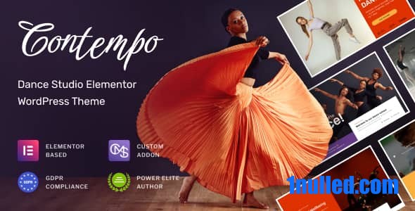 Contempo v1.0.7 Nulled - Тема WordPress для танцевальной школы