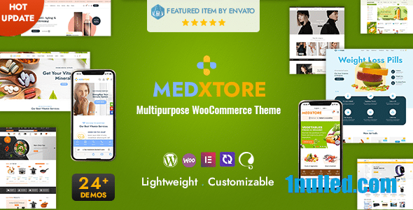 MedXtore v3.2 – Responsive Multipurpose Elementor WooCommerce WordPress Theme - 