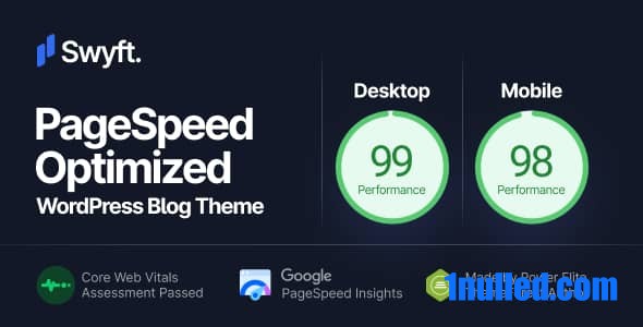 Swyft v1.0.4 Nulled - Оптимизированная PageSpeed ​​тема блога WordPress