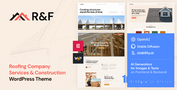 R&F v1.0 Nulled - Тема WordPress для пола на крыше