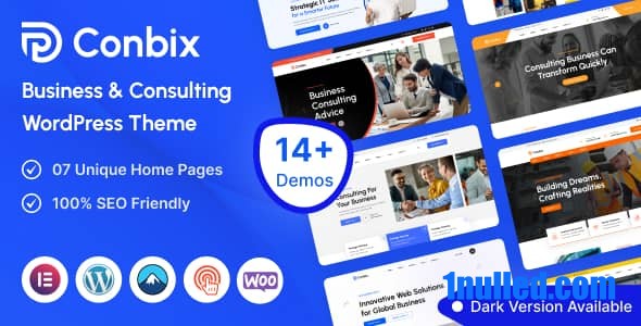 Conbix v2.2.8 Nulled - Тема WordPress для бизнес-консалтинга