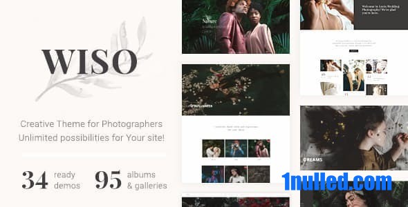 WISO v1.0.2 Nulled - HTML-шаблон фотографии