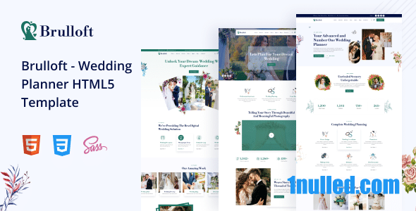 Brulloft – Wedding Planner HTML5 Template - 