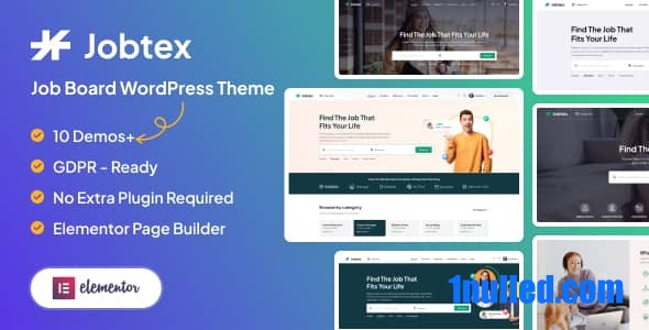 Jobtex v1.2.6 – Job Board WordPress Theme - 