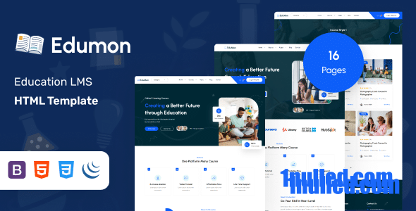 Edumon Nulled - Образовательный HTML-шаблон