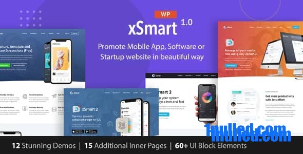 xSmart v1.2.9.4 Nulled - Тема WordPress для целевой страницы приложения в технической презентации, промо-маркетинге, рекламном агентстве