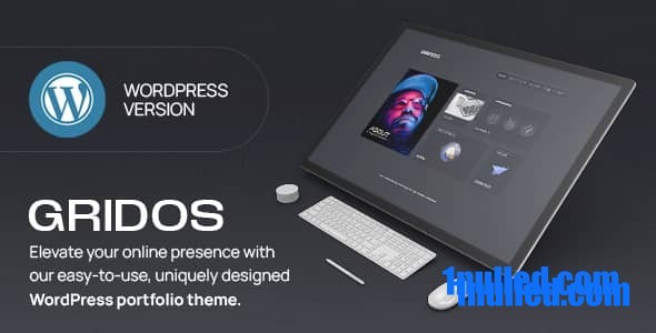 Gridos v1.0 Nulled - Тема WordPress для творческого личного портфолио