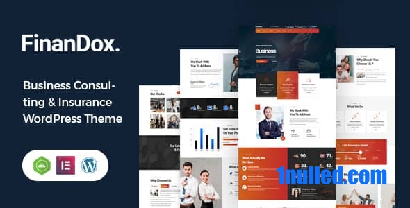 FinanDox v2.0.0 Nulled - Тема WordPress для бизнес-консалтинга