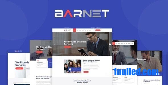 Barnet v1.9 Nulled - Тема WordPress для бизнес-консалтинга