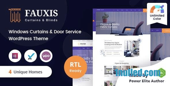 Fauxis v2.0.0 Nulled - Тема WordPress «Шторы для Windows» + RTL