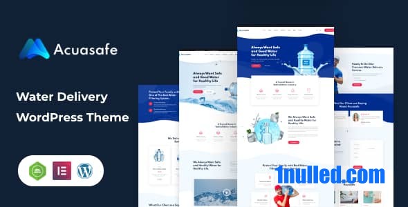 Acuasafe v1.0.1 Nulled - Тема WordPress для доставки питьевой воды