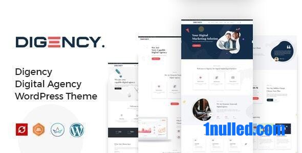 Digency v2.2 – Multi-Purpose Portfolio WordPress Theme - 