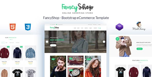 Fancyshop v1.3 Nulled - Шаблон начальной загрузки электронной коммерции