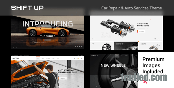 ShiftUp v1.1 Nulled - Тема «Ремонт автомобилей» «Автосервисы»