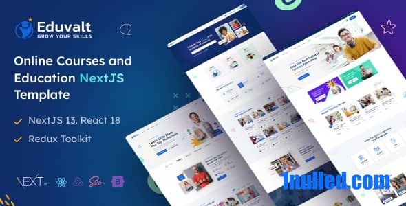 Eduvalt Nulled - Онлайн-курсы Образование Шаблон NextJS Redux