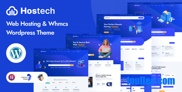 Hostech v1.0.0 Nulled - Веб-хостинг WHMCS Тема WordPress