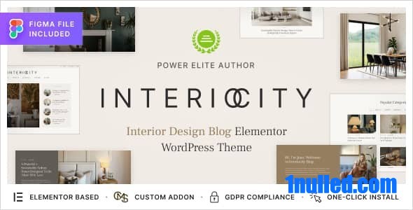 Interiocity v1.0.2 Nulled - Блог о домашнем декоре и дизайне интерьера