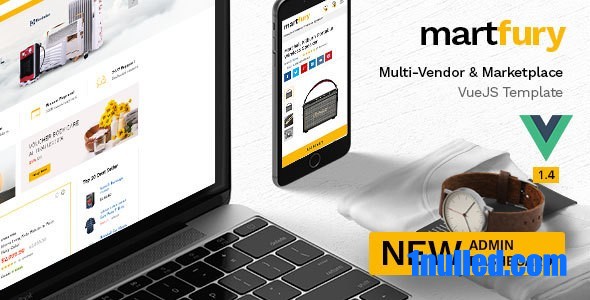 Martfury v1.5 Nulled - Многоцелевой шаблон электронной коммерции VueJS для торговой площадки