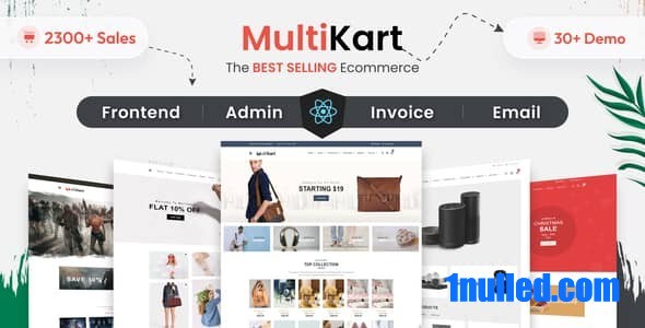 Multikart v3.3.6 Nulled - Многоцелевая электронная коммерция React Next JS, React Hooks, GraphQL