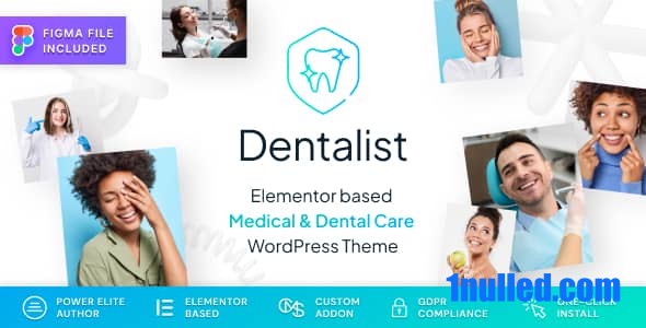 Dentalist v1.0.1 Nulled - Тема WordPress для медицины и стоматологии