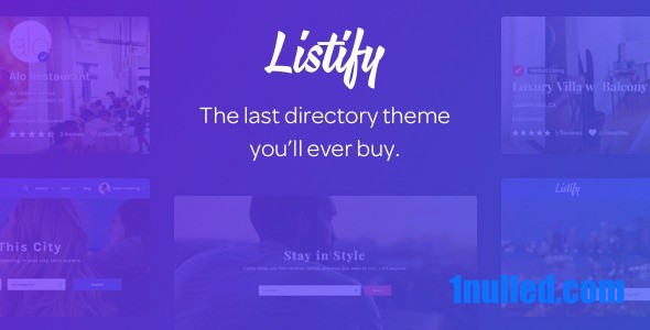 Listify v3.2.0 Nulled - Тема каталога WordPress