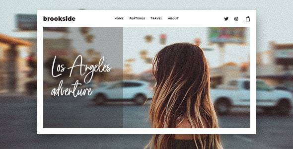 Brookside v1.4 Nulled - Тема личного блога WordPress