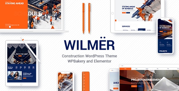 Wilmër v3.2.1 Nulled - Строительная тема