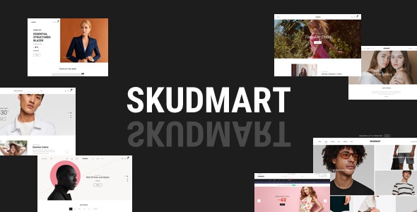 Skudmart v1.2.5 Nulled - Чистая, минимальная тема WooCommerce