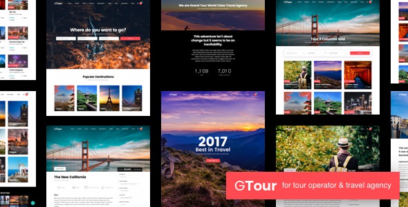 Grand Tour v5.4 Nulled - Тема Wordpress для туров и путешествий